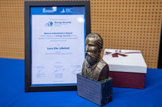 [FOTO] Minister energii i klimatu Danii otrzymał nagrodę im. Ignacego Łukasiewicza