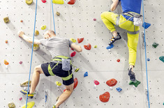 Zawody wspinaczkowe Clip’n’climb,