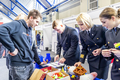 Stoisko Politechniki Rzeszowskiej na targach Edu Salon,