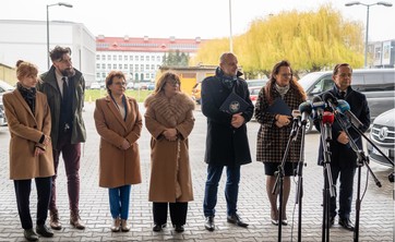 Konferencja prasowa poświęcona projektowi „Biblioteka Nowa”,