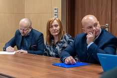 Pierwsze spotkanie Konwentu Profesorów na Wydziale Zarządzania